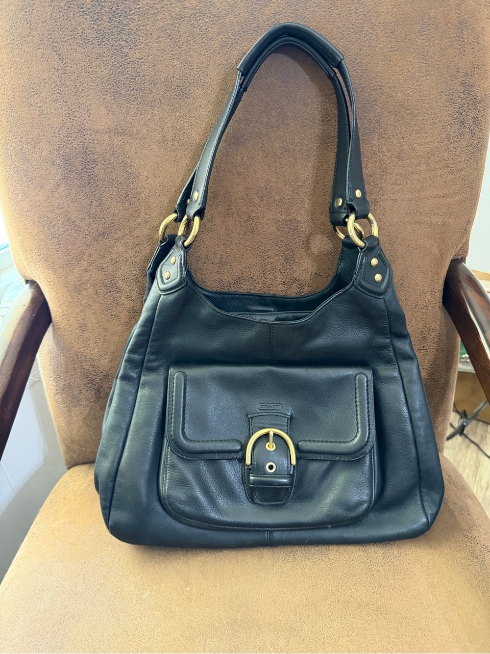 Coach Campbell Leather Hobo bag